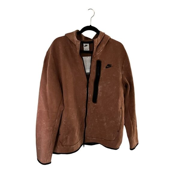 NIKE tech fleece full zip hoodie size large - Picture 1 of 11